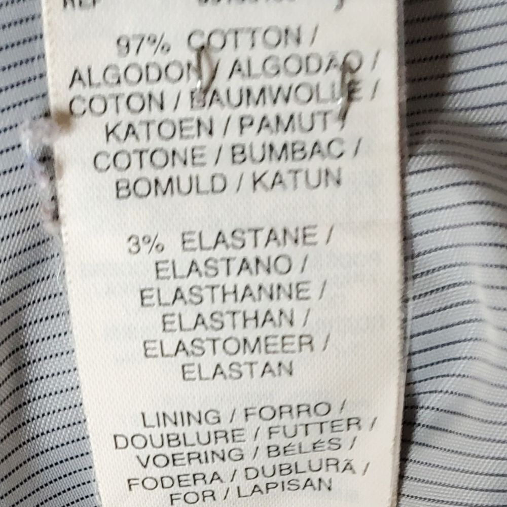 Mng Mango Basics Size 4 Navy Blazer - image 5